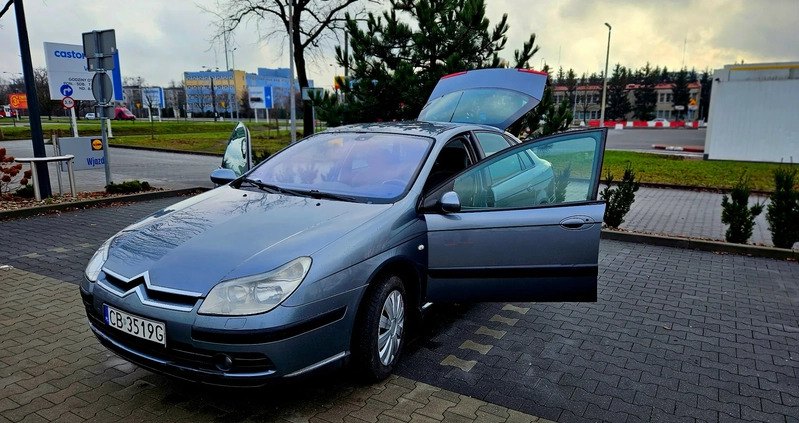 Citroen C5 cena 11900 przebieg: 313492, rok produkcji 2006 z Bydgoszcz małe 211